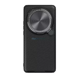 HUSĂ! - NILLKIN CAMSHIELD PROP silicon protector de telefon (rezistent la șocuri, protector de cameră, protector spate, cu dungi) Negru Xiaomi 15 Ultra