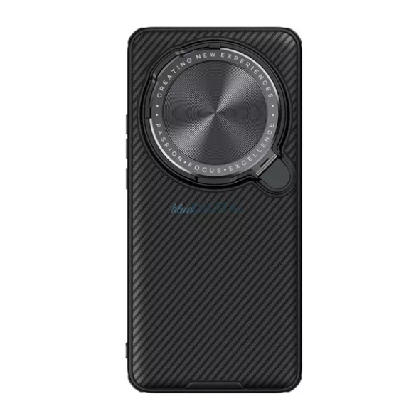 HUSĂ! - NILLKIN CAMSHIELD PROP silicon protector de telefon (rezistent la șocuri, protector de cameră, protector spate, cu dungi) Negru Xiaomi 15 Ultra