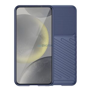 Silicon protector de telefon (rezistent la impact, cu dungi, model convex) BLEACH BLUE Apple iPhone 16e