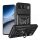 Protector de telefon din silicon Defender (rezistent la șocuri, inel de reținere, protector de cameră) NEGRU OnePlus Nord 4