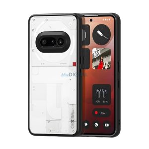 DUX DUCIS AIMO silicon telefon protector (rezistent la șocuri, protecția camerei, mat) Negru Nothing Phone (3a)