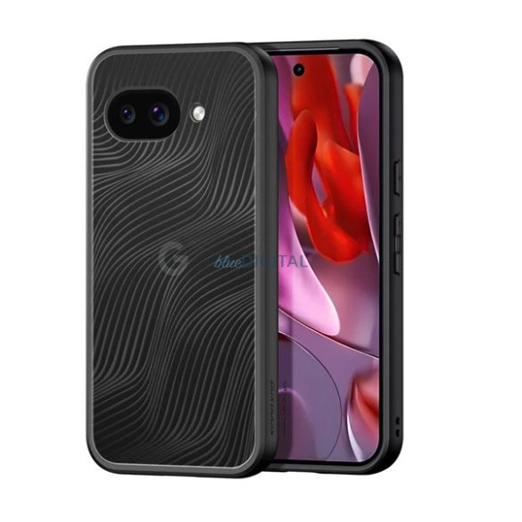 DUX DUCIS AIMO silicon protector de telefon (rezistent la șocuri, protector de cameră, mat, val) Negru Google Pixel 9a