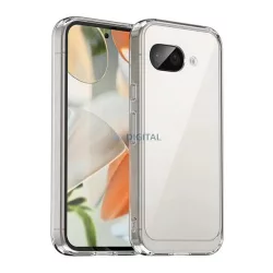   HUSĂ! - Silicon protector de telefon (rezistent la șocuri, spate transparent) pentru Google Pixel 9a