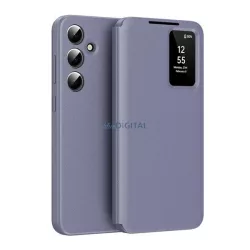   HUSĂ! - Carcasă permanentă (FLIP activ, deschidere laterală, Smart View Cover) Violet Samsung Galaxy A55 5G (SM-A556)