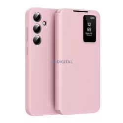   HUSĂ! - Carcasă Standing (active FLIP, deschidere laterală, Smart View Cover) ROSE COLOUR Samsung Galaxy A55 5G (SM-A556)