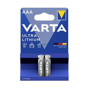 Baterie VARTA ULTRA long-life (AAA, LR03, 1.5V, litiu) 2 buc/pachet