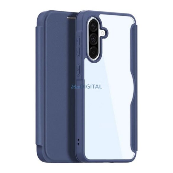 DUX DUCIS SKIN X PRO carcasă în picioare, efect piele (FLIP, deschidere laterală, RFID, MagSafe) CUSHION Carcase Samsung Galaxy A56 5G (SM-A566), Galaxy A36 5G (SM-A366)
