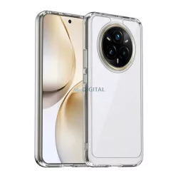   HUSĂ! - Silicon protector de telefon (rezistent la impact, spate transparent) pentru Realme 14 Pro Plus