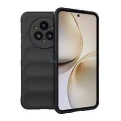   HUSĂ! - Silicon protector de telefon (rezistent la șocuri, protecție cameră, 3D) Negru Realme 14 Pro Plus