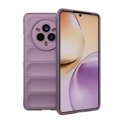   HUSĂ! - Silicon protector pentru telefon (rezistent la șocuri, protecție pentru cameră, 3D) Violet Realme 14 Pro