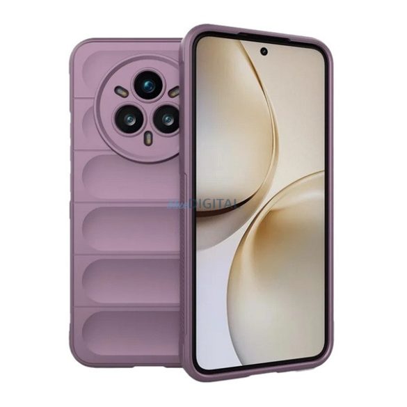 Silicon protector pentru telefon (rezistent la șocuri, protecție pentru cameră, 3D) Violet Realme 14 Pro Plus