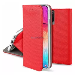   HUSĂ! - Husă permanentă, efect piele (FLIP, deschidere laterală, de masă, diamant) Roșu Realme 14 Pro Plus