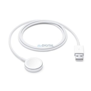 Încărcător desktop APPLE USB (încărcător rapid, fără fir, 100 cm, încărcător Apple Watch, succesor MKLG2ZM/A) ALB
