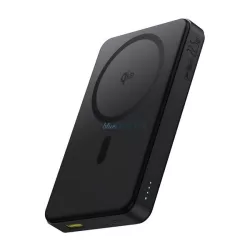   BASEUS Airpow2 Qi2 USB+Type-C încărcător de priză (10000mAh, 22.5W, încărcător rapid PD 3.0, Magsafe, indicator LED) NEGRU