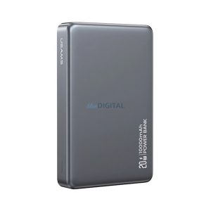 USAMS CY SERIES încărcător de urgență Type-C (10000mAh, 20W, wireless, MagSafe, încărcător rapid PD) ALB