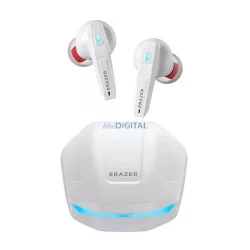   LENOVO ERAZER XT86 PRO căști bluetooth Stereo (v5.4, TWS, anulare zgomot, microfon + încărcător) ALB