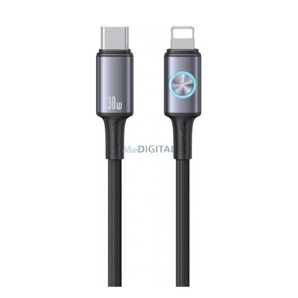 Cablu de date USAMS HUAN (Tip-C - Tip-C, 30W, încărcător rapid PD, 120cm)