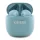GUESS PRINTED CLASSIC LOGO căști bluetooth STAR (v5.3, TWS, microfon, IPX4 + încărcător) TURQUoise