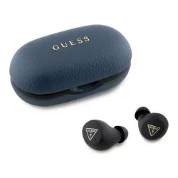   GUESS PU GRAINED căști bluetooth STAREO (v5.3, TWS, microfon, anulare zgomot, IPX5 + încărcător)