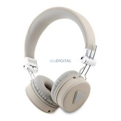   GUESS PU GRAINED TRAINGLE LOGO căști bluetooth STAR (v5.3, microfon, anulare zgomot, cititor card microSD)