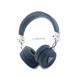   GUESS PU GRAINED TRAINGLE LOGO căști bluetooth STAR (v5.3, microfon, anulare zgomot, cititor card microSD)