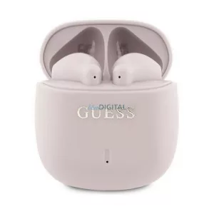 Căști bluetooth GUESS PRINTED CLASSIC LOGO STAR (v5.3, TWS, microfon, IPX4 + încărcător)