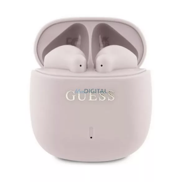 Căști bluetooth GUESS PRINTED CLASSIC LOGO STAR (v5.3, TWS, microfon, IPX4 + încărcător)
