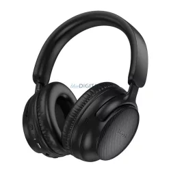   HOCO W53 cască bluetooth Stereo (v5.0, pliabilă, mufă jack de 3,5 mm) NEGRU