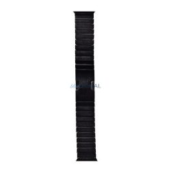   DEVIA ELEGANT LINK Strap (dimensiune personalizată, mare, metal, reglabil) BLACK Apple Watch 42/44/45/49mm
