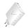DEVIA EXTREME încărcător de rețea 2 prize Type-C/USB (140W, GaN, încărcător rapid PD) ALB