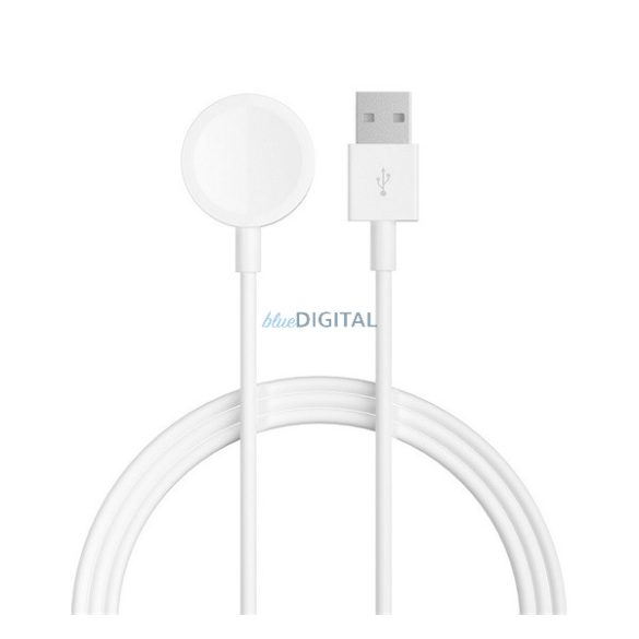 DEVIA KINTONE Cablu de încărcare USB (wireless, magnetic, încărcător rapid, 100 cm, încărcător Apple Watch) ALB