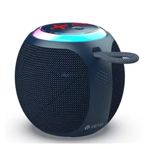 Difuzor portabil bluetooth DEVIA LITE1 (v5.3, 5W, cititor de carduri TF/microSD, radio FM, lumină LED)