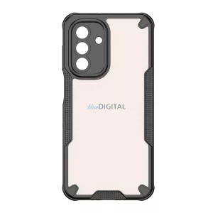 HUSĂ! - Defender silicon protector de telefon (rezistent la șocuri, bubble heel, acrilic spate, camera protector) BLACK Samsung Galaxy A26 5G (SM-A266)