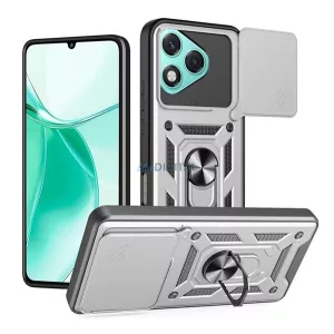 HUSĂ! - Protector de telefon din silicon Defender (rezistent la șocuri, inel de reținere, protector pentru cameră) EZÜST Honor 400 Lite