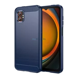 HUSĂ! - Silicon protector de telefon (rezistent la impact, călcâi pernă de aer, periat, model de carbon) CUTTING BLOCK Samsung Galaxy Xcover 7 Pro (SM-G766)