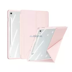   DUX DUCIS MAGI ORIGAMI husă în picioare, efect piele (active FLIP, deschidere laterală, TRIFOLD, suport birou, suport creion) ROSE Samsung Galaxy Tab S10 FE Plus WIFI (SM-X626), Galaxy Tab S10 FE Plus