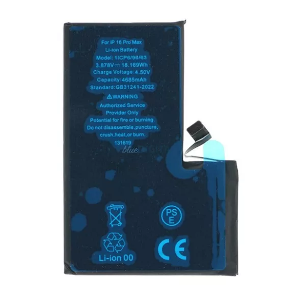 Baterie 4685mAh LI-ION (compatibil A3296, A3084, A3295, A3297) Apple iPhone 16 Pro Max