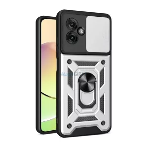 HUSĂ! - Protector de telefon din silicon Defender (rezistent la șocuri, inel de reținere, protector pentru cameră) EZÜST Motorola Moto G55 5G (XT2435)