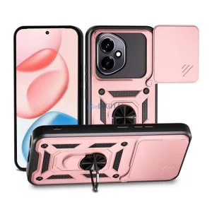 HUSĂ! - Protector de telefon din silicon Defender (rezistent la șocuri, inel de reținere, protector de cameră) GOLDEN RO RO ROOTS Honor 400