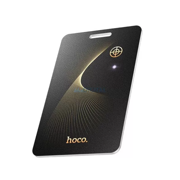 HOCO E92 bluetooth de urmărire (card, geantă, mașină, urmărire în timp real) NEGRU