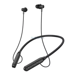   HOCO ES74 cască bluetooth Stereo (v5.4, bandă pentru gât, microfon, SPORT) NEGRU