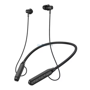 HOCO ES74 cască bluetooth Stereo (v5.4, bandă pentru gât, microfon, SPORT) NEGRU