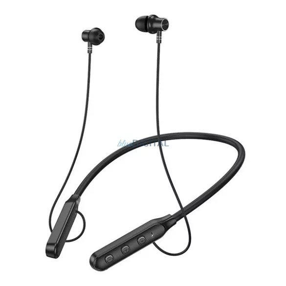 HOCO ES74 cască bluetooth Stereo (v5.4, bandă pentru gât, microfon, SPORT) NEGRU