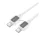 HOCO U108 cablu de date (Tip-C - Tip-C, 60W, încărcător rapid PD, 100cm) ALB
