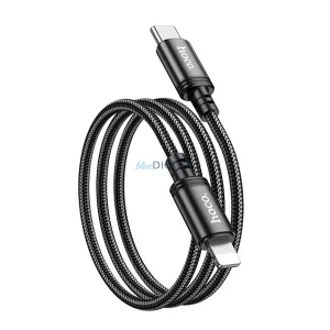 HOCO X89 cablu de date (Tip-C - Lightning, 20W, încărcător rapid, 100cm) NEGRU