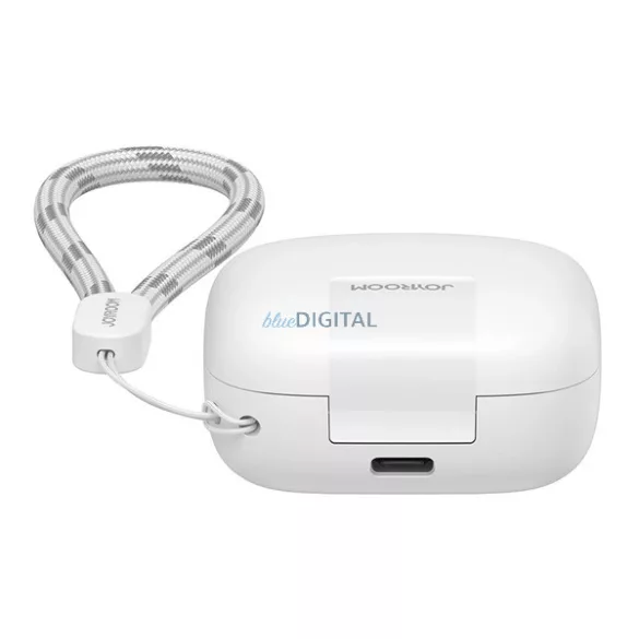 JOYROOM JDOTS căști bluetooth STAREO (v5.4, TWS, microfon, anulare zgomot + încărcător) ALB