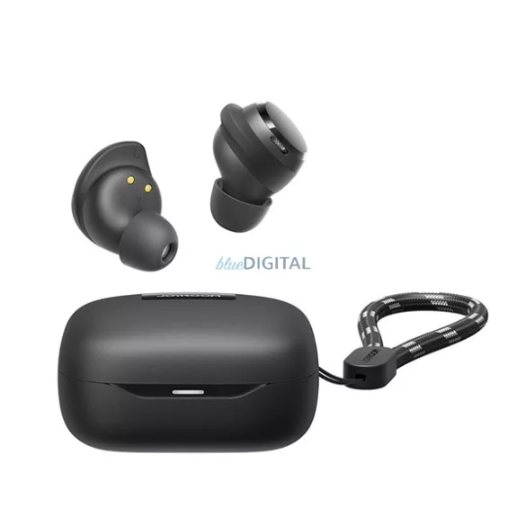 JOYROOM JDOTS căști bluetooth Stereo (v5.4, TWS, microfon, anulare zgomot + încărcător) NEGRU