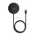 BASEUS SIMPLE MINI4 încărcător de birou (15W, fără fir, încărcător rapid, MagSafe, kickstand) NEGRU