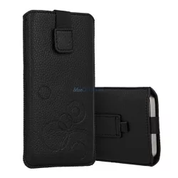   HUSĂ! - DEKO caz în picioare (universal, rotund, trageți velcro, centura de fixare, dimensiunea XL) BLACK