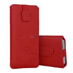 HUSĂ! - Geantă DEKO în picioare (universală, rotundă, velcro extensibil, prindere pe curea, mărimea L) PIROS